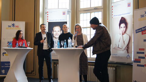 Der LPR mit Botschafter Sebastian Rode beim Tag des Rechtsstaates