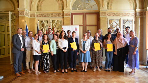 Die Preisträger des 13. Hessischen Präventionspreises Die Preisträger des 13. Hessischen Präventionspreises