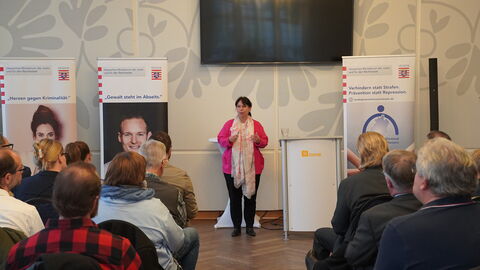 Vorsitzende des Landespräventionsrats Christina Kreis Vorsitzende des Landespräventionsrats Christina Kreis