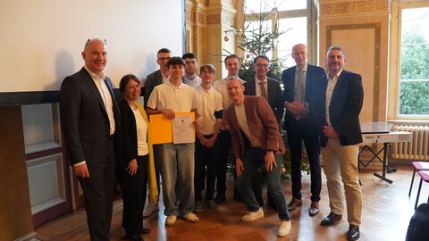 3. Platz: Klasse 10cR der Friedrich-Ebert-Schule aus Mühlheim am Main