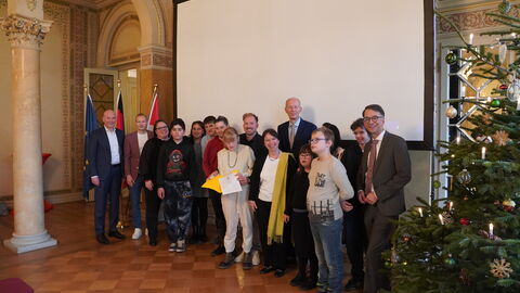 2. Platz: Klasse H4 der Hammerwaldschule aus Nidda