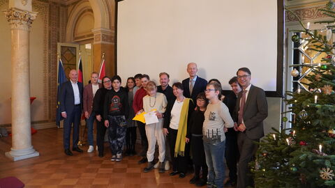 2. Platz: Klasse H4 der Hammerwaldschule aus Nidda