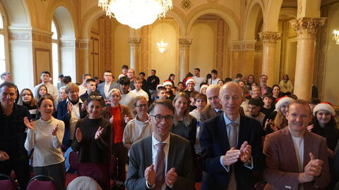 Preisverleihung im Historischen Saal